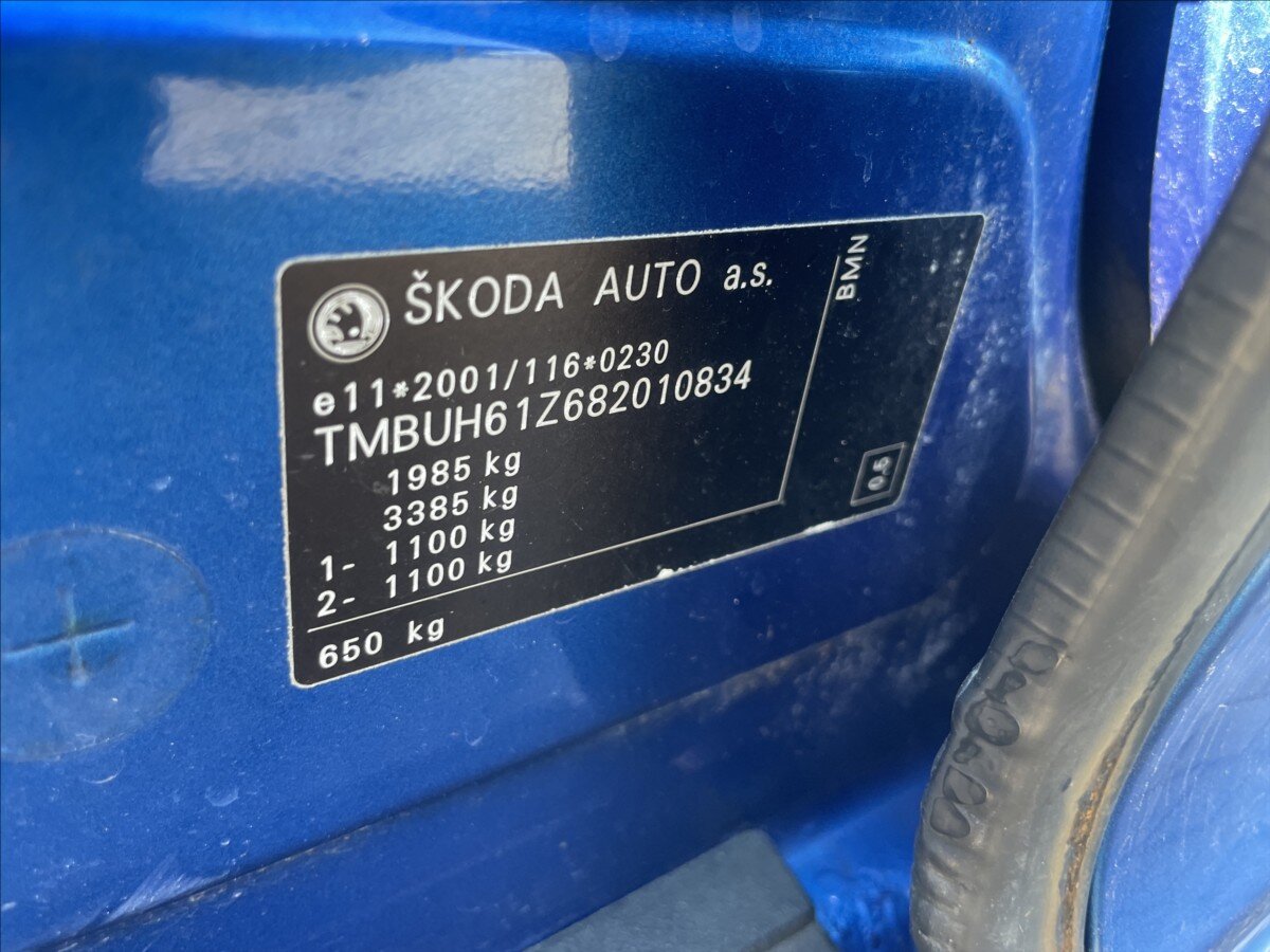 Škoda Octavia Kombi 2,0 l 125 kw