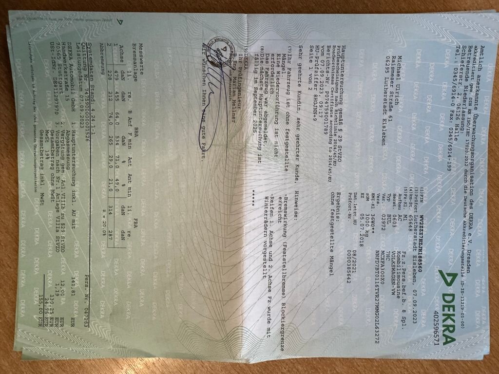 Volkswagen Multivan VAN-Minibus 2,0 l 110 kw