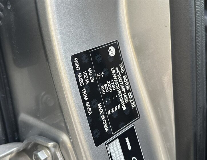 MG ZS SUV / Terénní 999,0 82 kw