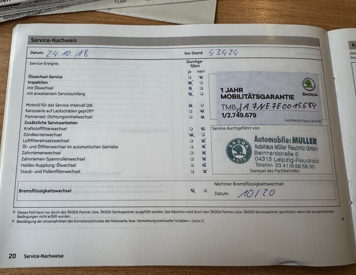 Škoda Octavia Kombi 1,2 l 63 kw