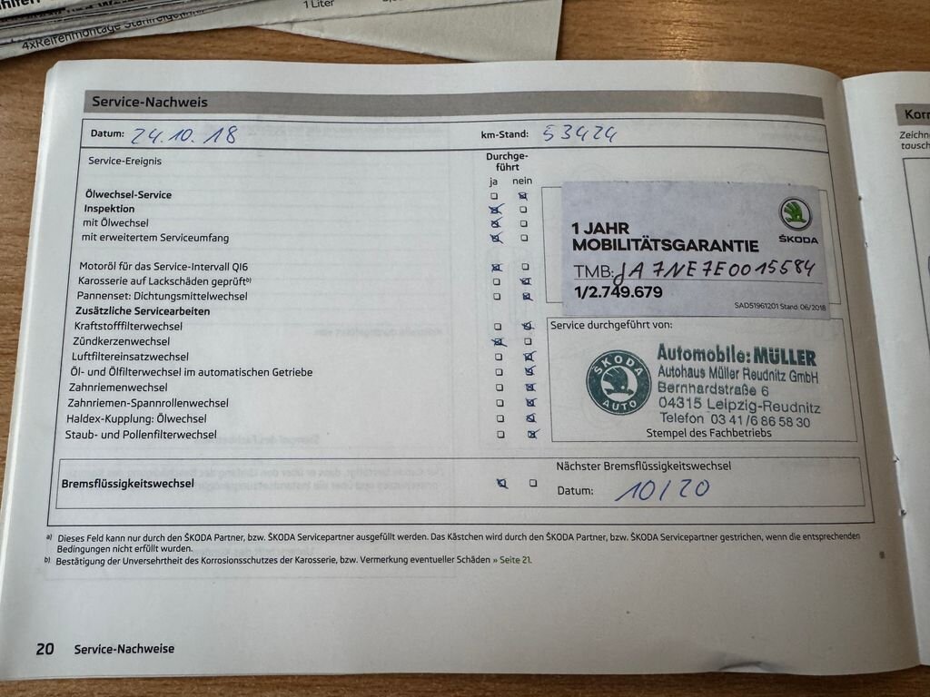 Škoda Octavia Kombi 1,2 l 63 kw