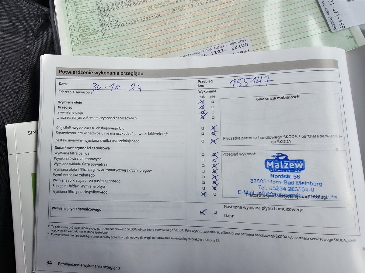 Škoda Roomster Kombi 1,2 l 77 kw