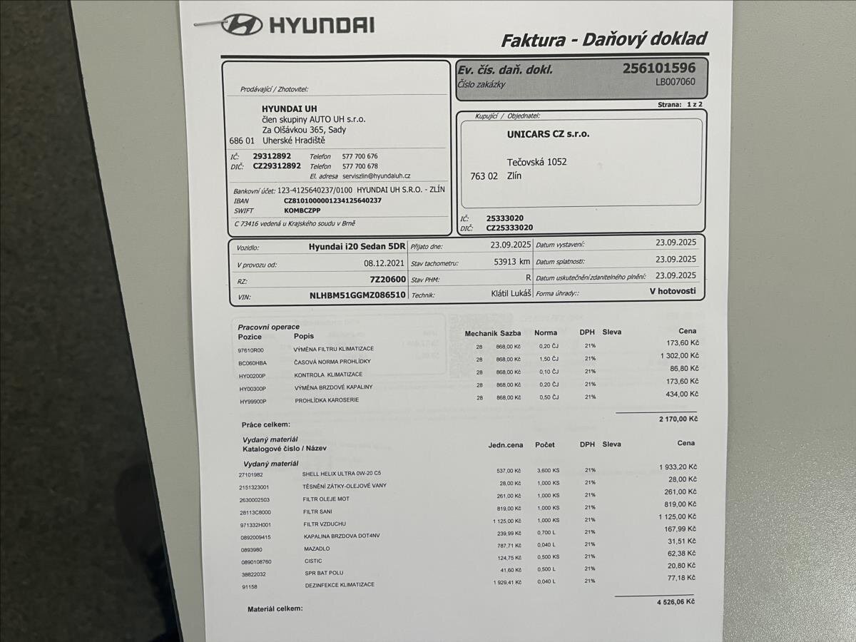 Hyundai i20 Hatchback 998,0 73 kw