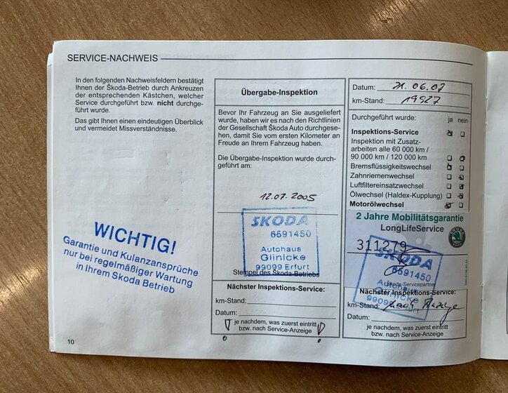 Škoda Octavia Kombi 1,6 l 75 kw