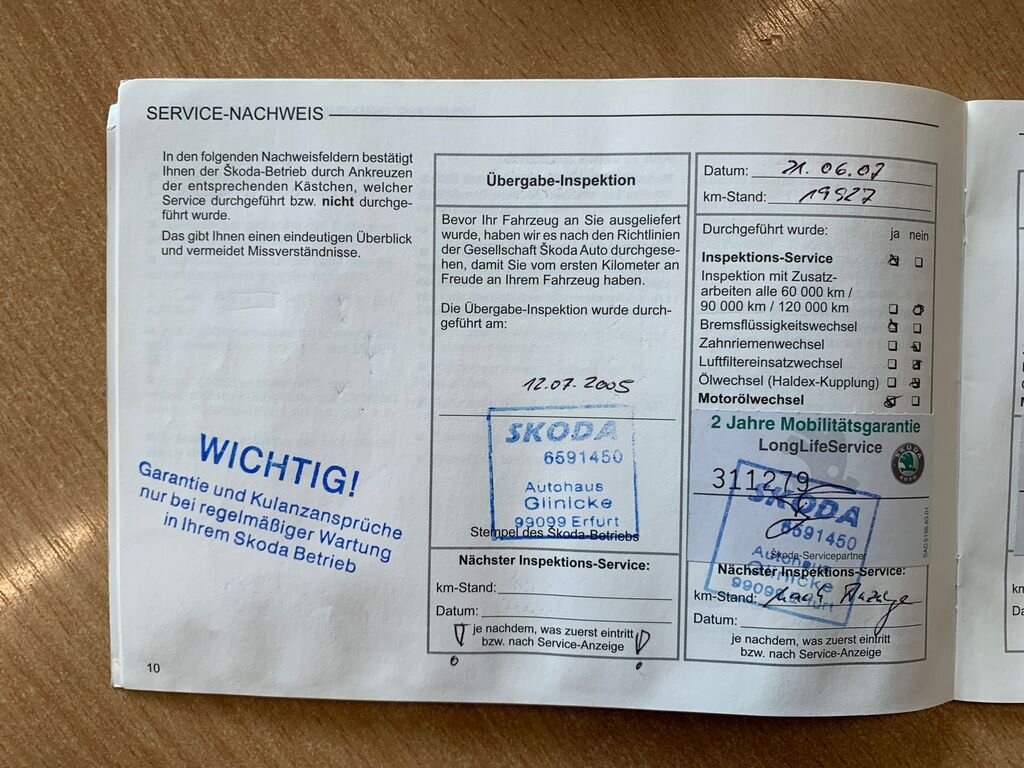 Škoda Octavia Kombi 1,6 l 75 kw