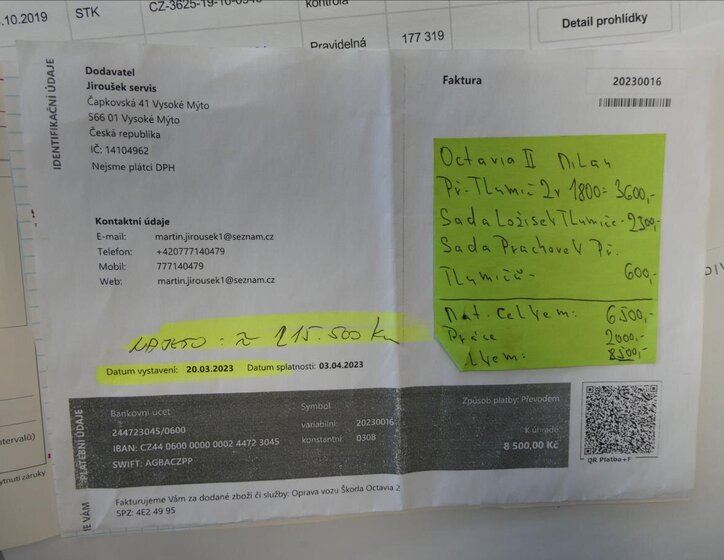 Škoda Octavia Kombi 1,2 l 77 kw