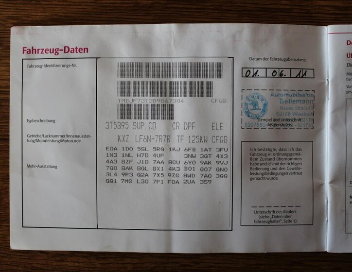 Škoda Superb Kombi 2,0 l 125 kw