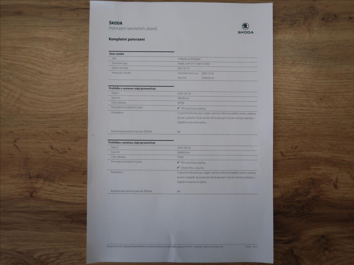 Škoda Fabia Kombi 999,0 81 kw