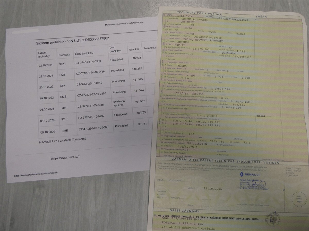 Dacia Logan Kombi 1,1 l 54 kw