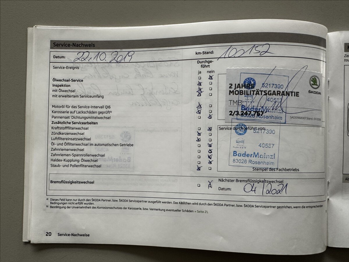 Škoda Fabia Hatchback 1,2 l 51 kw