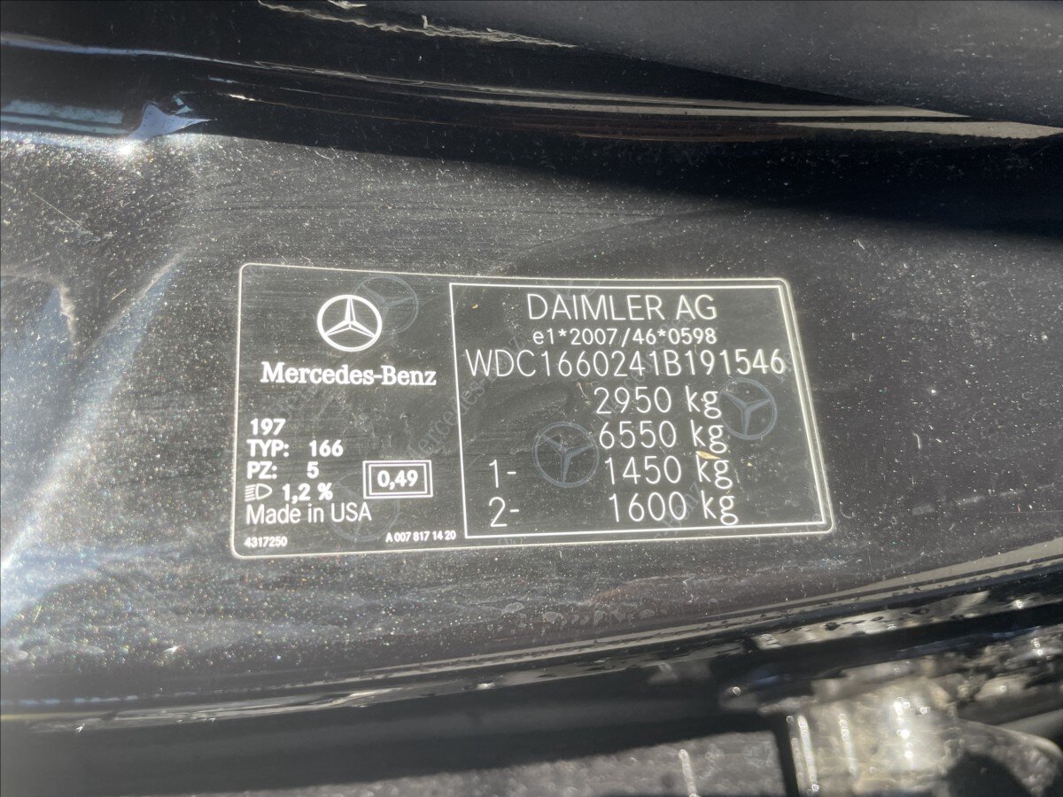 Mercedes-Benz GLE SUV / Terénní 3,0 l 190 kw