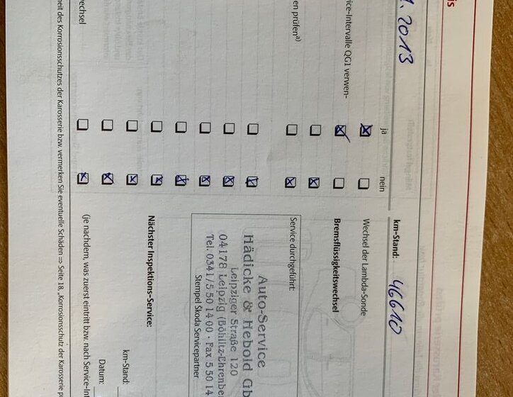 Škoda Fabia Kombi 1,2 l 51 kw