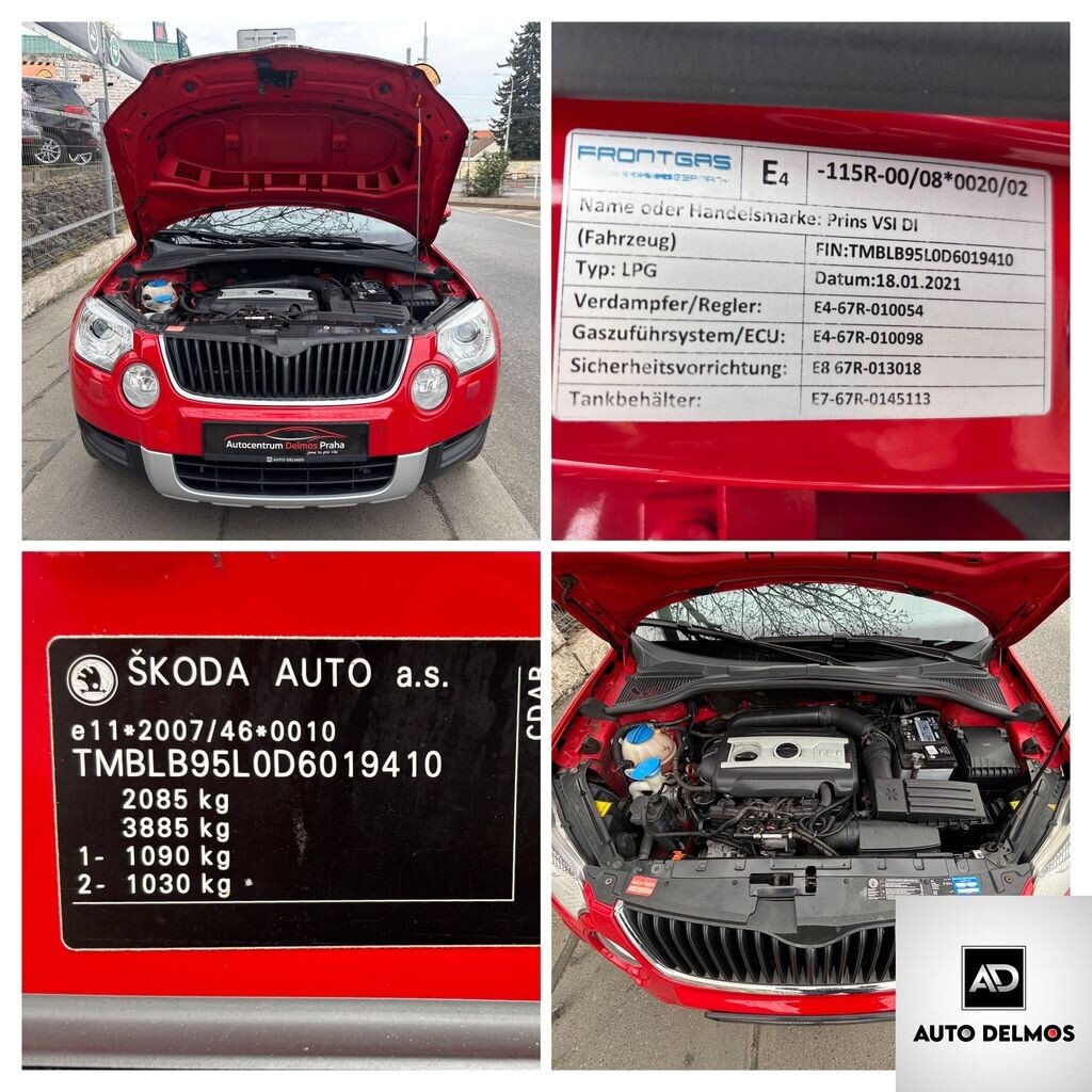 Škoda Yeti Kombi 1,8 l 112 kw