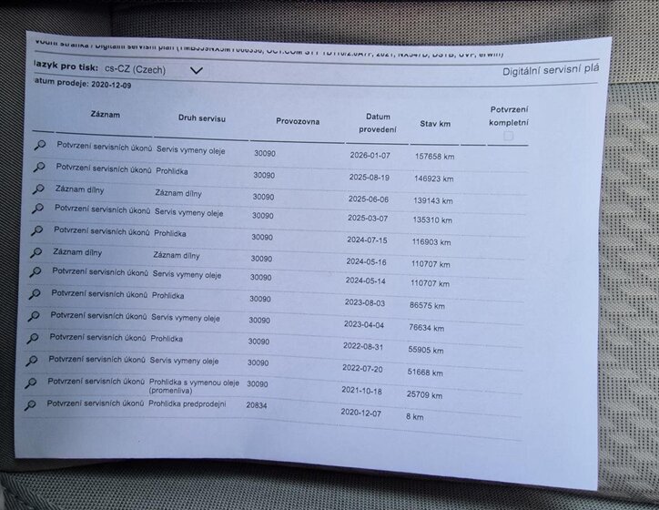 Škoda Octavia Kombi 2,0 l 110 kw