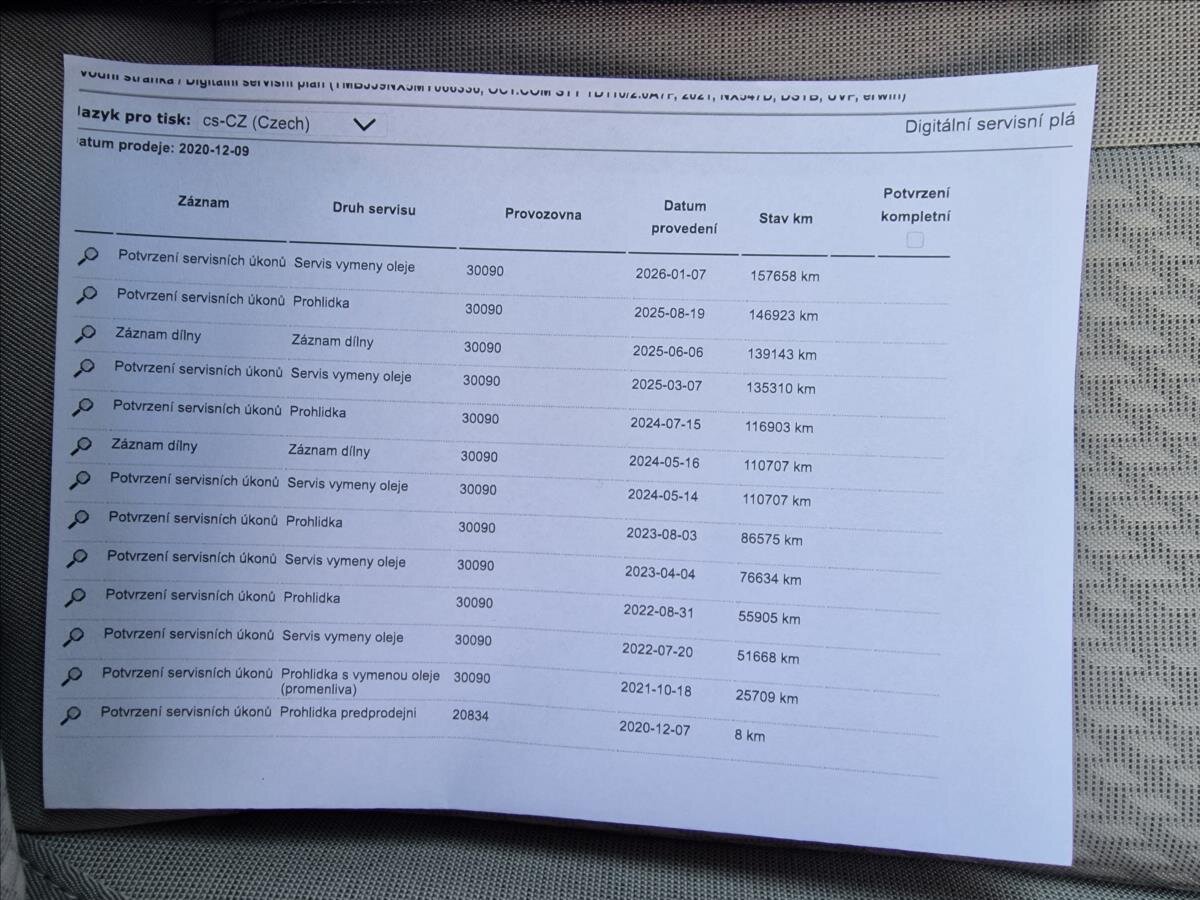 Škoda Octavia Kombi 2,0 l 110 kw