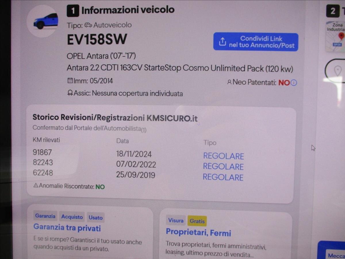 Opel Antara SUV / Terénní 2,2 l 120 kw