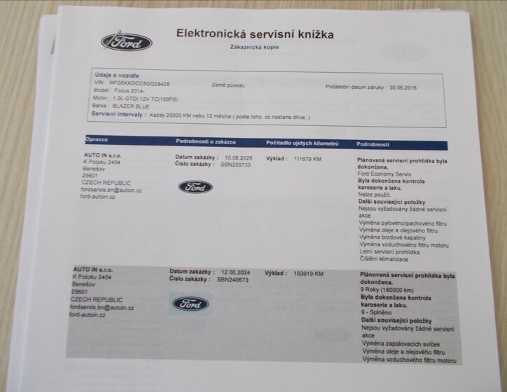 Ford Focus Hatchback 999,0 74 kw