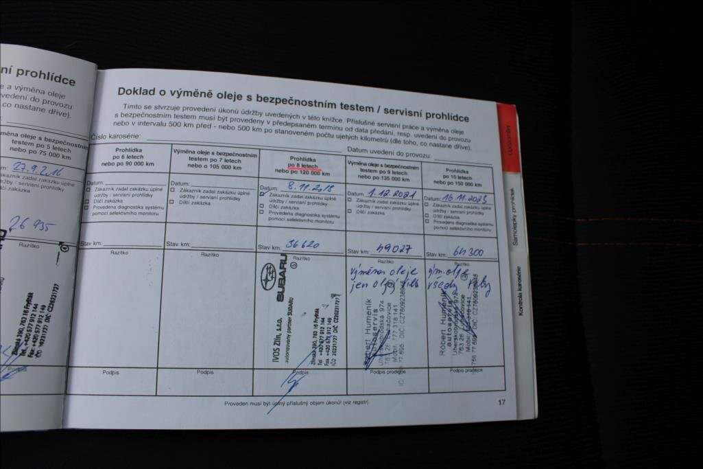 Subaru Forester Kombi 2,0 l 108 kw