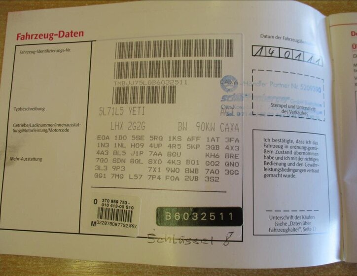 Škoda Yeti SUV / Terénní 1,4 l 90 kw