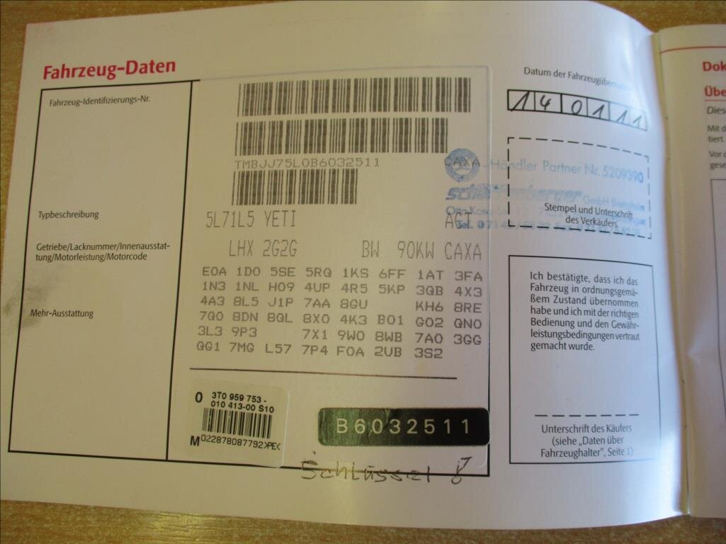 Škoda Yeti SUV / Terénní 1,4 l 90 kw