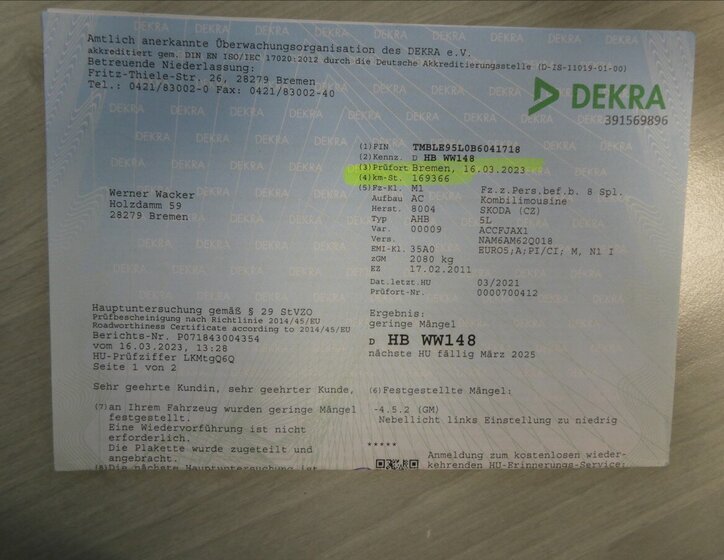 Škoda Yeti SUV 2,0 l 125 kw