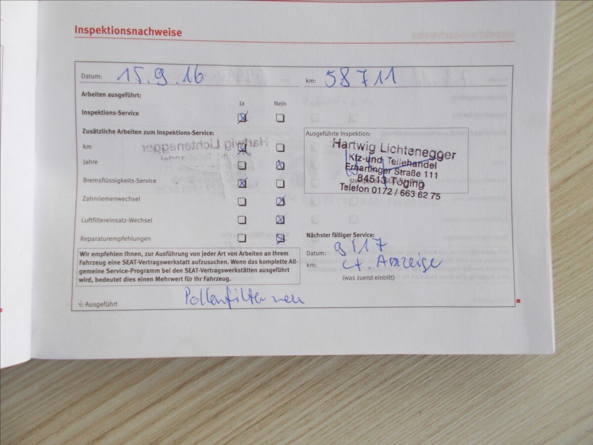 Seat Leon Hatchback 1,4 l 92 kw