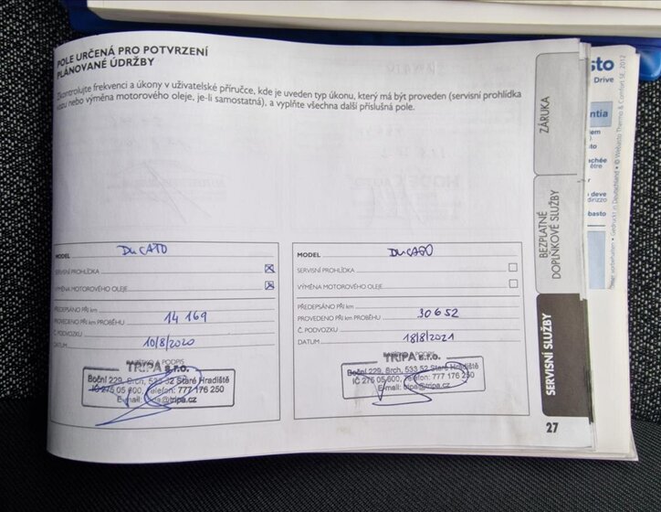 Fiat Ducato Skříň 3,0 l 100 kw