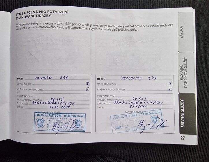 Fiat Talento Kombi 1,6 l 89 kw