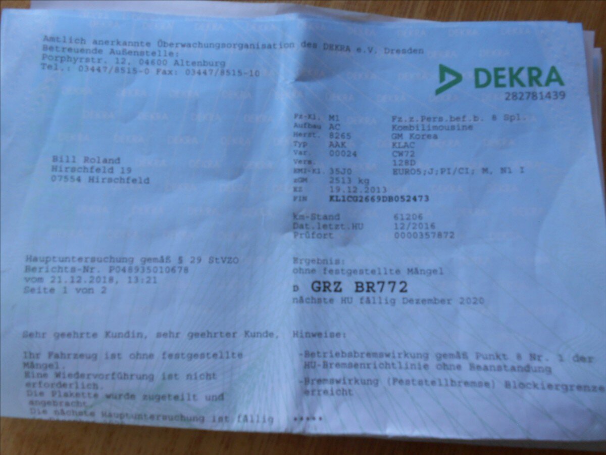 Chevrolet Captiva Kombi 2,2 l 135 kw