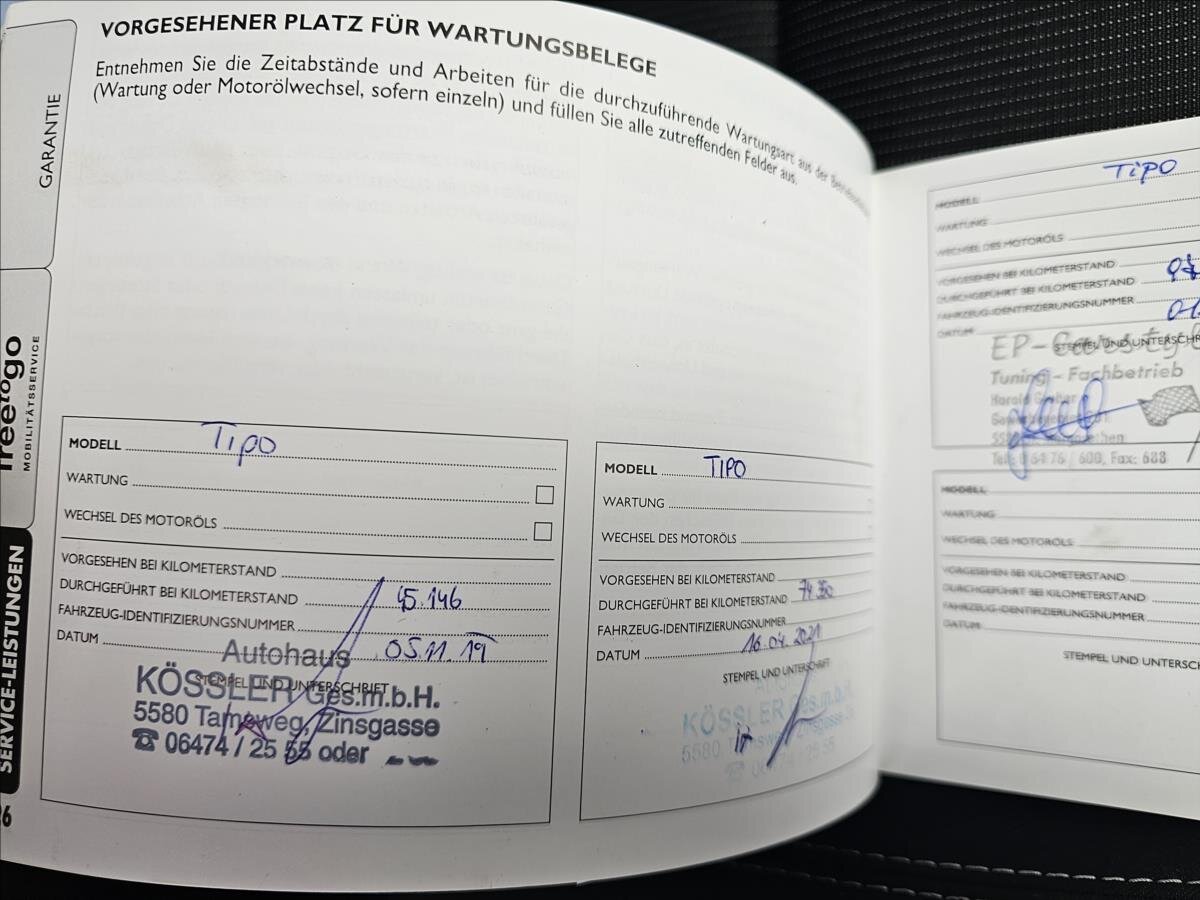 Fiat Tipo Kombi 1,2 l 70 kw