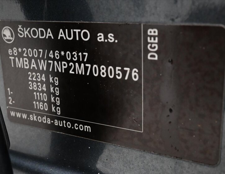 Škoda Superb Sedan 1,4 l 115 kw