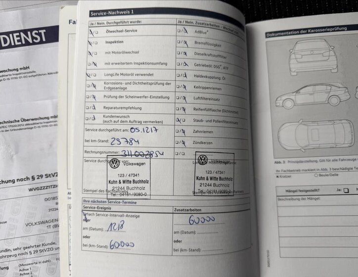 Volkswagen Touran MPV 1,2 l 81 kw