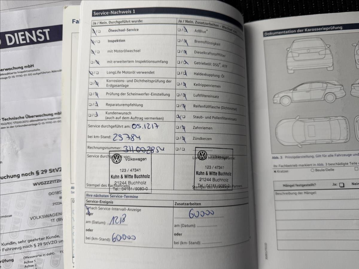 Volkswagen Touran MPV 1,2 l 81 kw