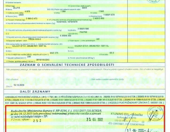 Volkswagen Touareg SUV / Terénní 0,0 252 kw