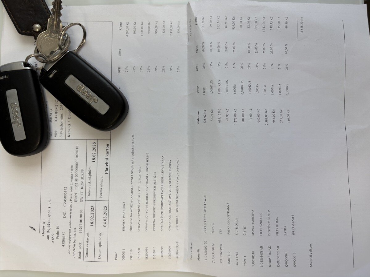 Jeep Grand Cherokee SUV / Terénní 3,0 l 184 kw