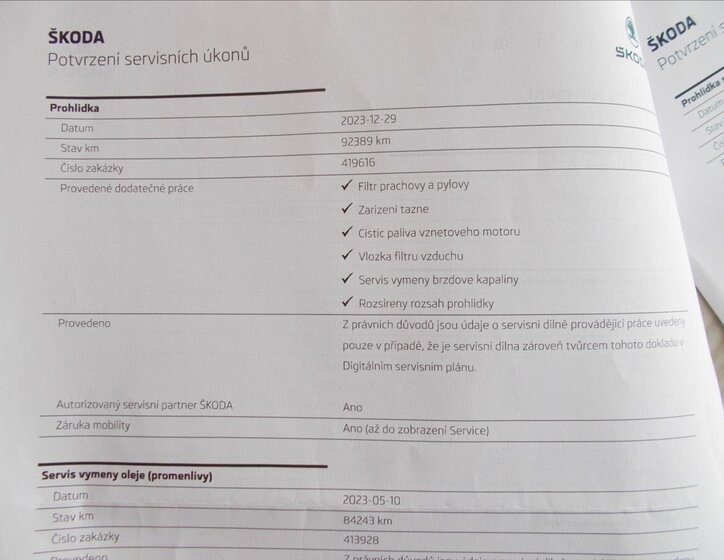 Škoda Octavia Kombi 1,6 l 85 kw