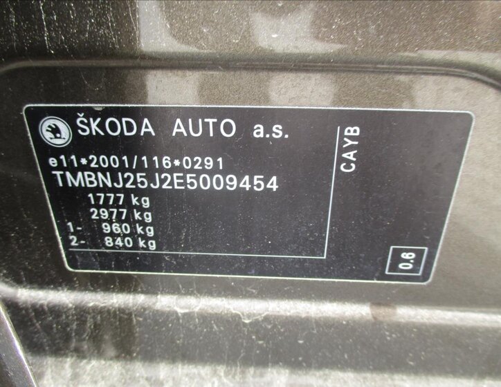 Škoda Roomster MPV 1,6 l 66 kw