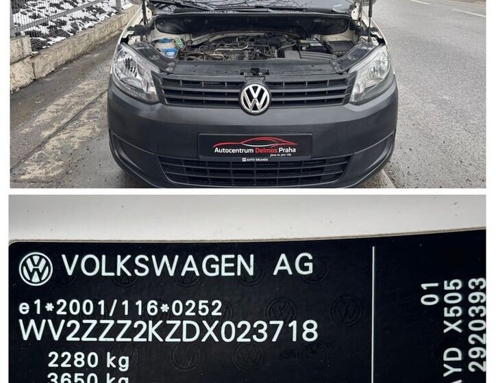 Volkswagen Caddy Kombi 1,6 l 75 kw