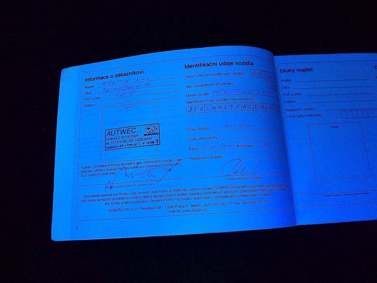 Subaru Forester Kombi 2,5 l 169 kw