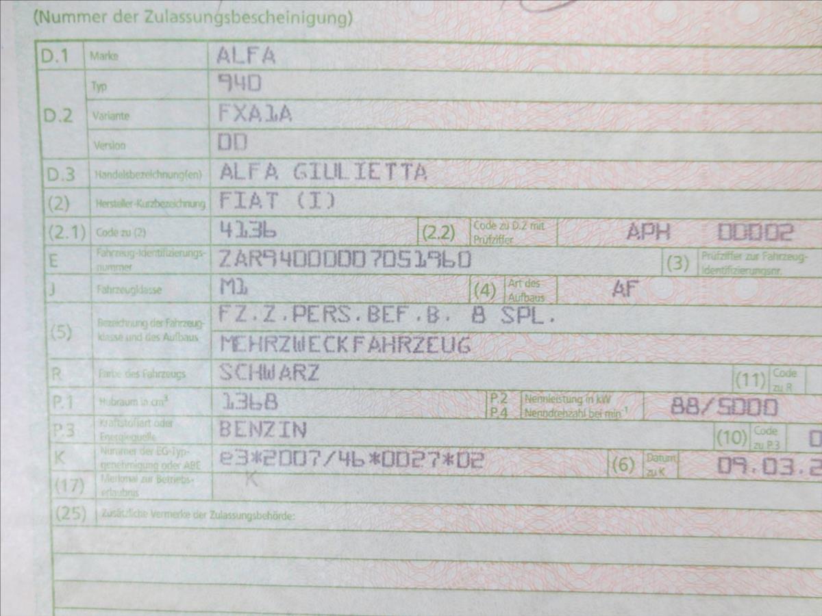 Alfa Romeo Giulietta