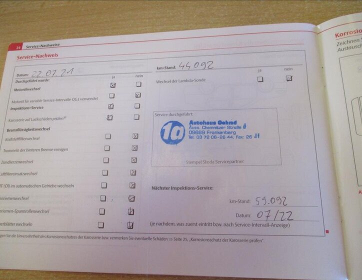 Škoda Fabia Kombi 1,2 l 77 kw