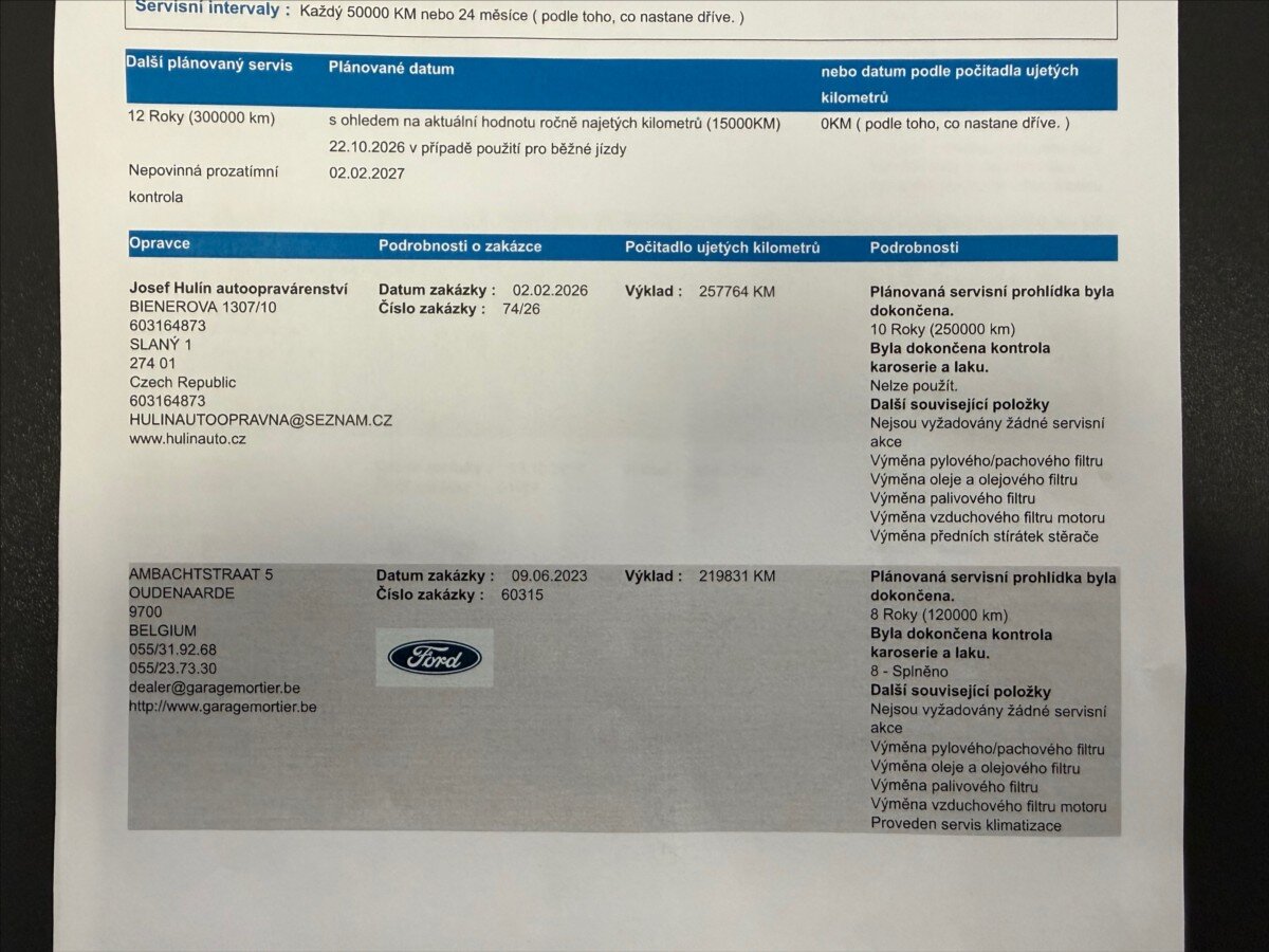 Ford Tourneo Custom MPV 2,2 l 92 kw