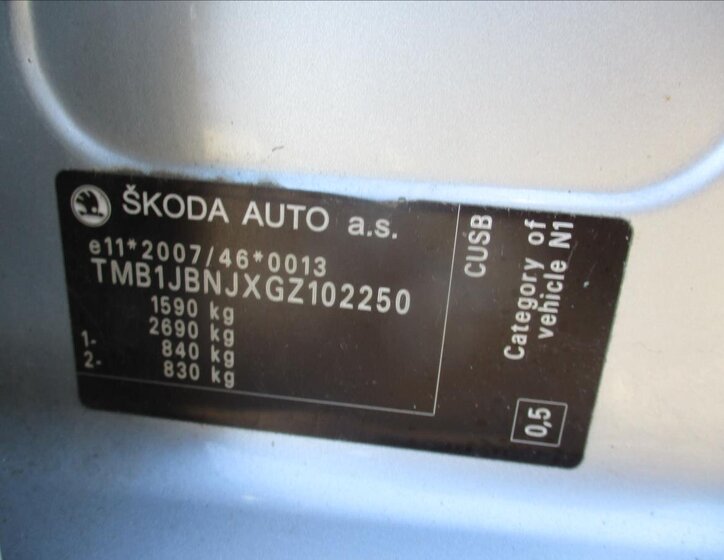 Škoda Fabia Kombi 1,4 l 66 kw