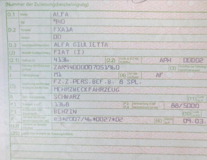 Alfa Romeo Giulietta 28