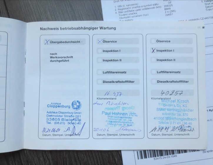 BMW Z4 Kabriolet 2,2 l 125 kw