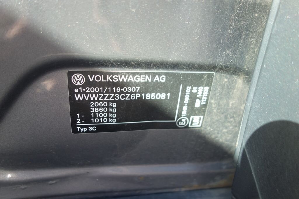 Volkswagen Passat Sedan 2,0 l 103 kw