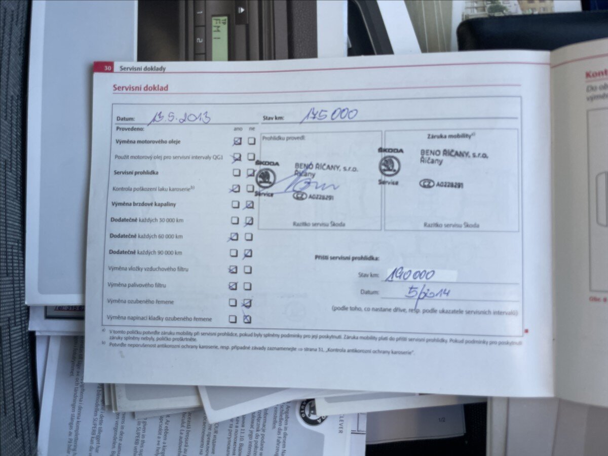 Škoda Octavia Sedan / Limuzína 1,9 l 77 kw