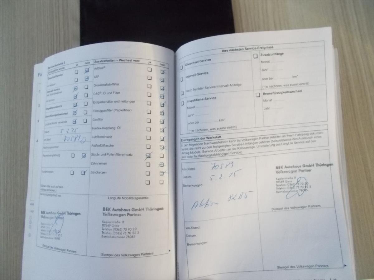 Volkswagen Touran MPV 1,6 l 77 kw