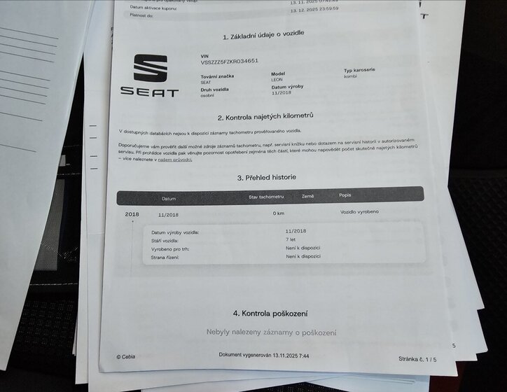 Seat Leon Kombi 1,5 l 96 kw