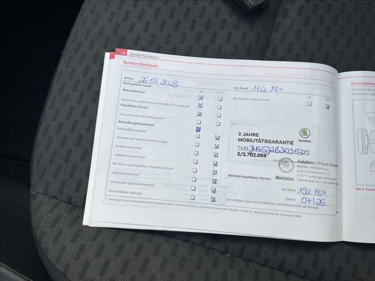 Škoda Fabia Kombi 1,2 l 63 kw